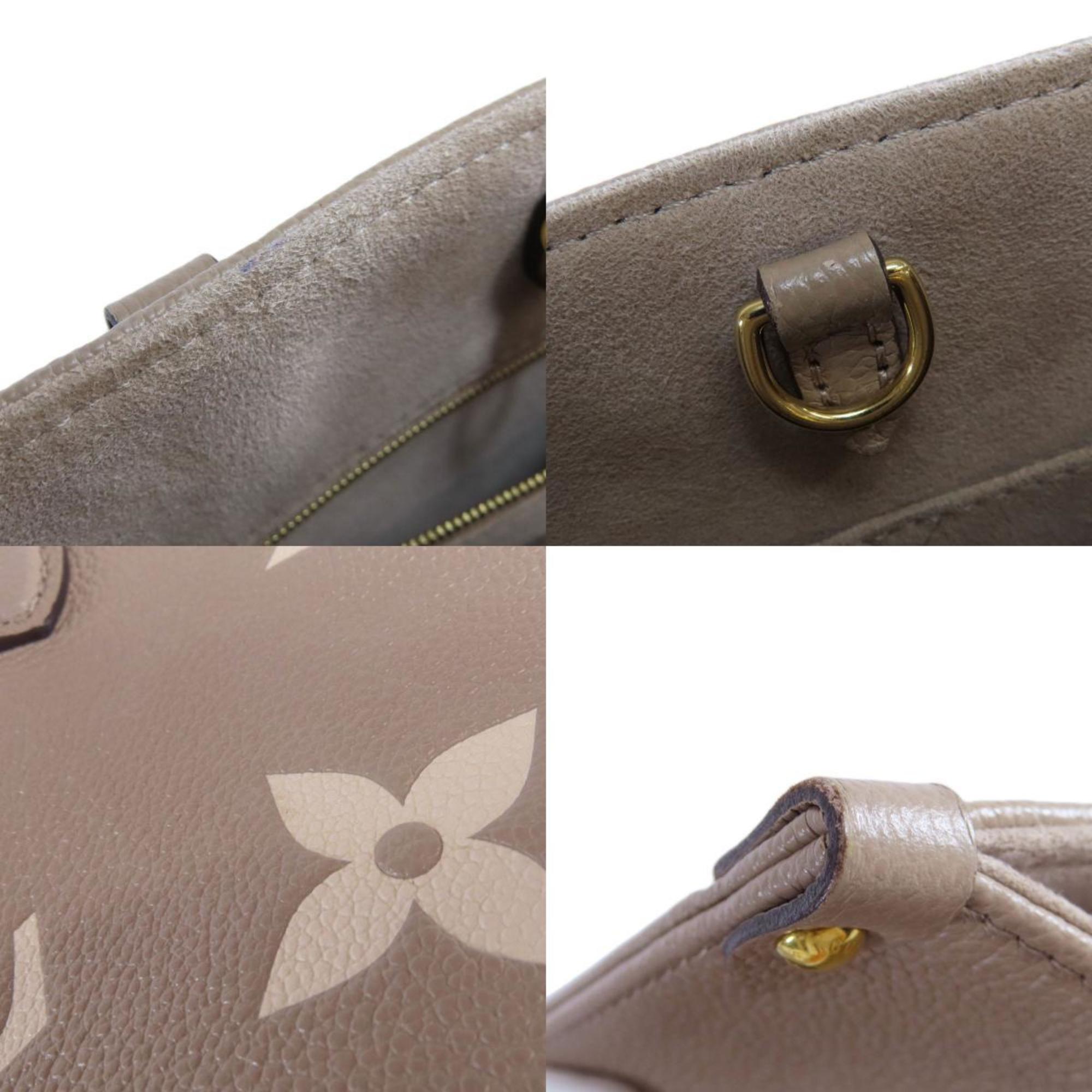 Louis Vuitton M45779 On the Go PM Tourterelle Crème Handbag Empreinte Women's LOUIS VUITTON