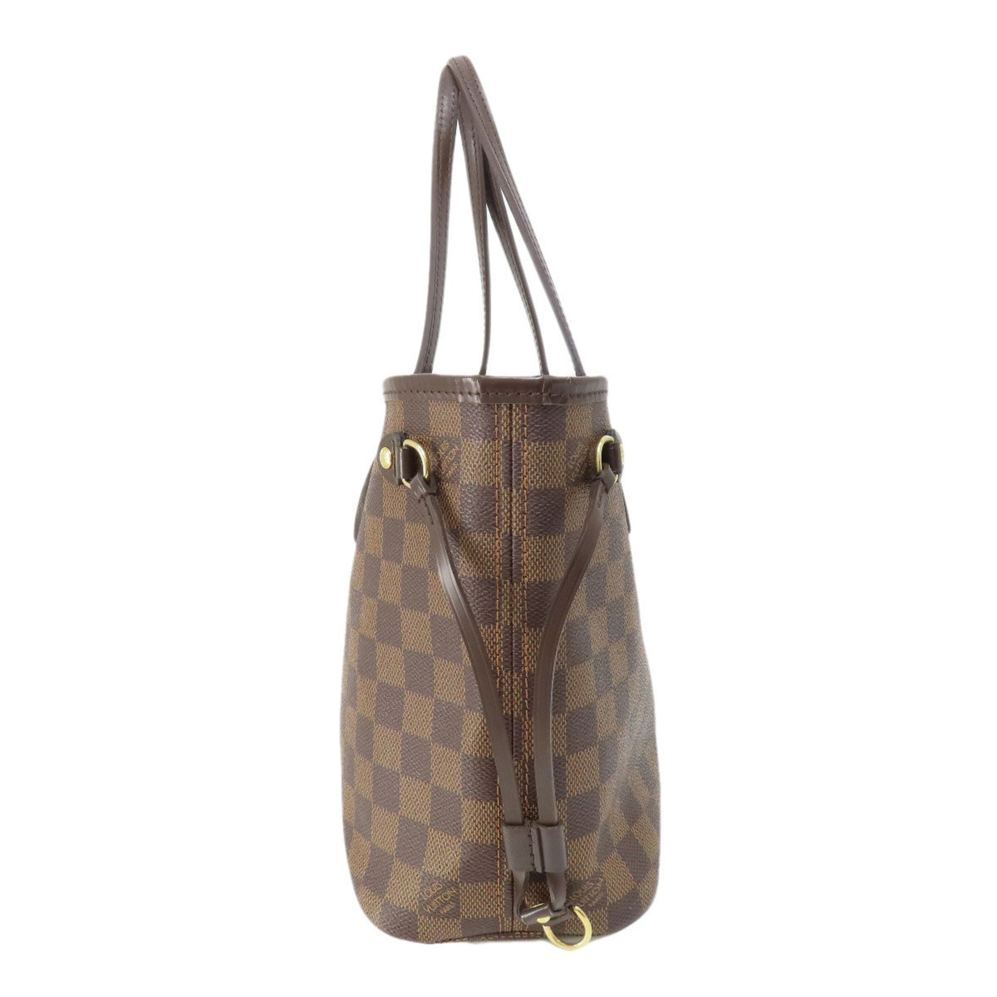 Louis Vuitton N51109 Neverfull PM Old Tote Bag Damier Canvas Women's LOUIS VUITTON