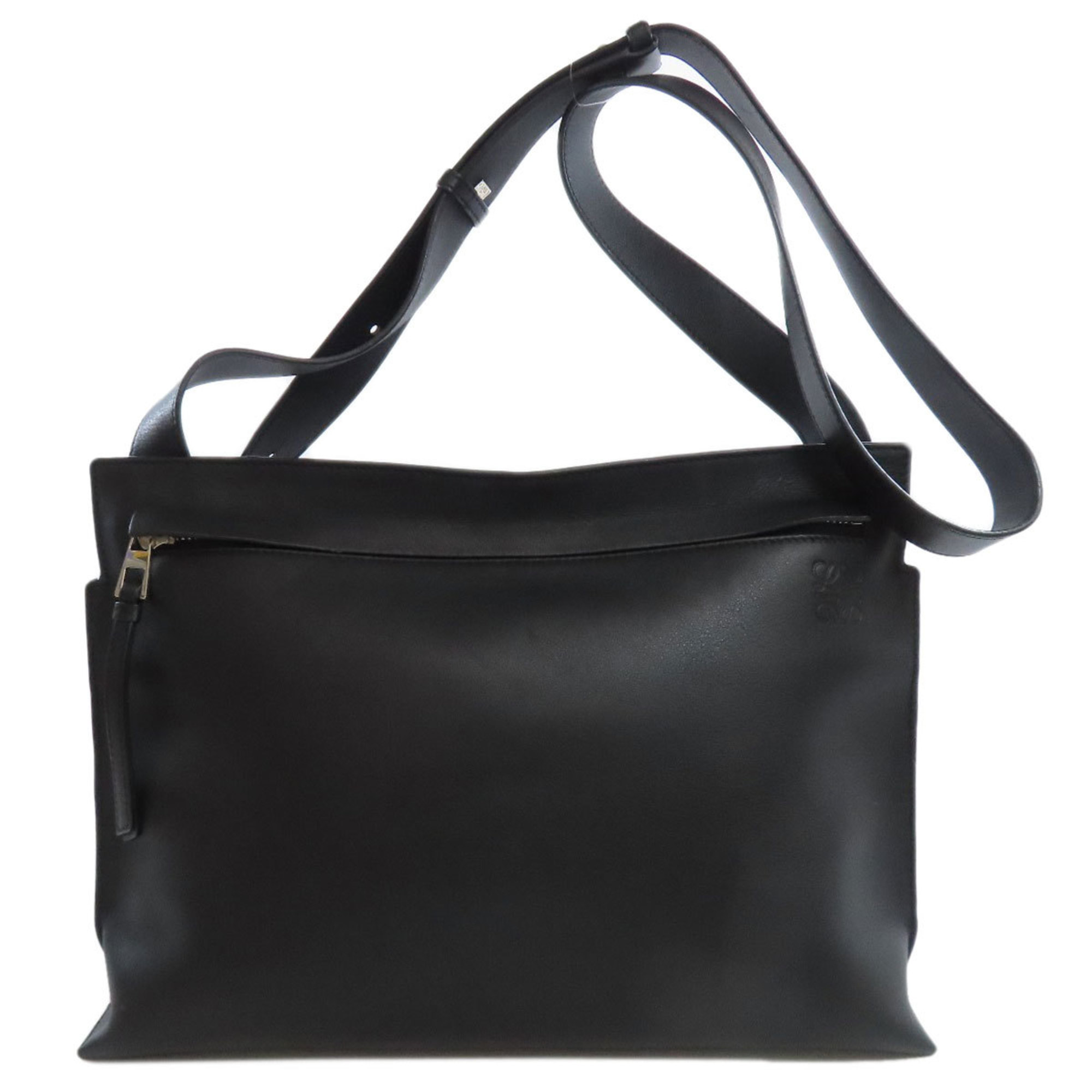 LOEWE Anagram Shoulder Bag Leather Women's