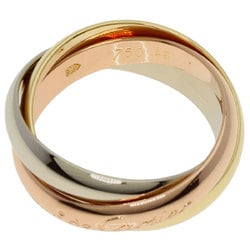 Cartier Trinity #49 Ring, K18 Yellow Gold, K18WG, K18PG, Women's, CARTIER