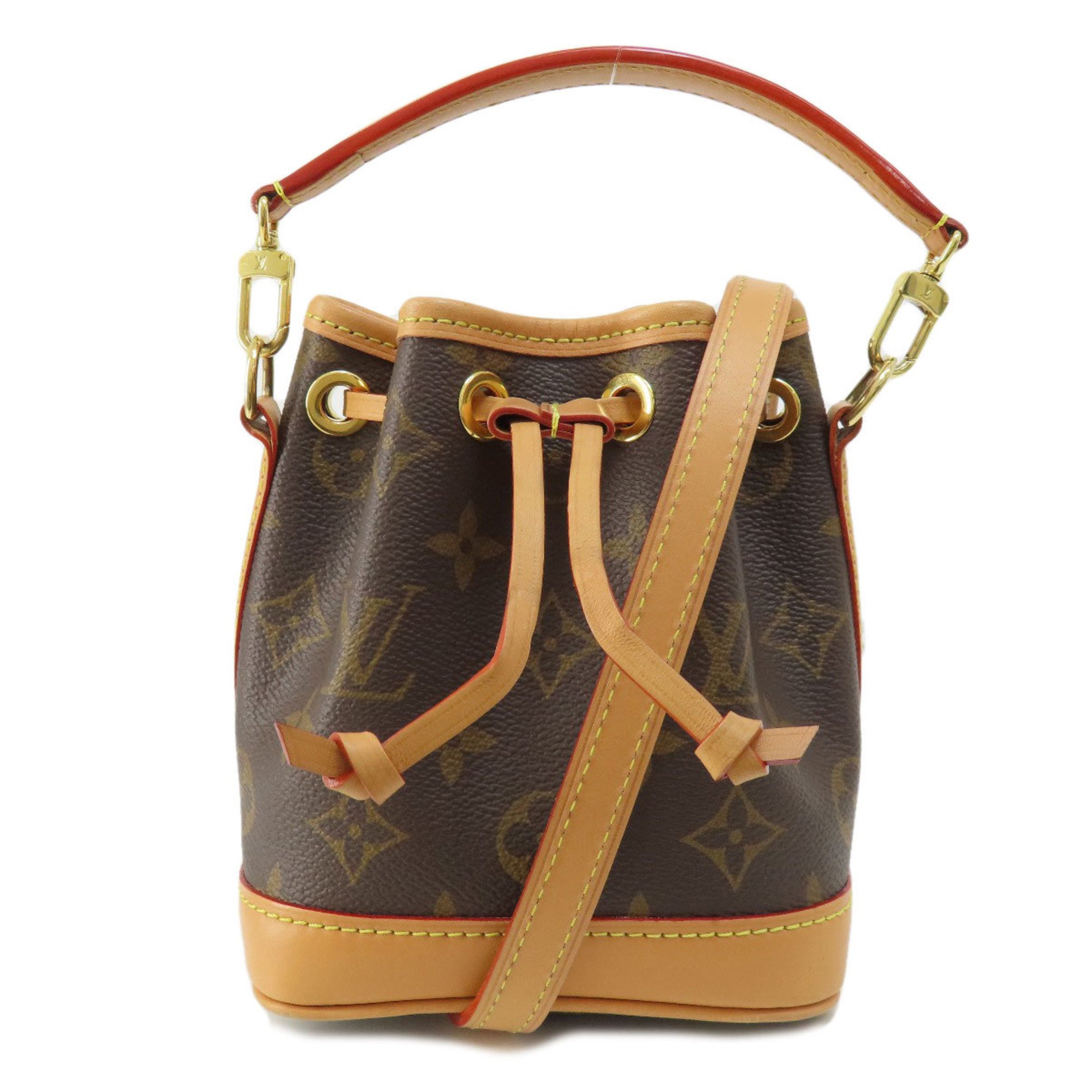 Louis Vuitton M81266 Nano Noe Handbag Monogram Canvas Women's LOUIS VUITTON