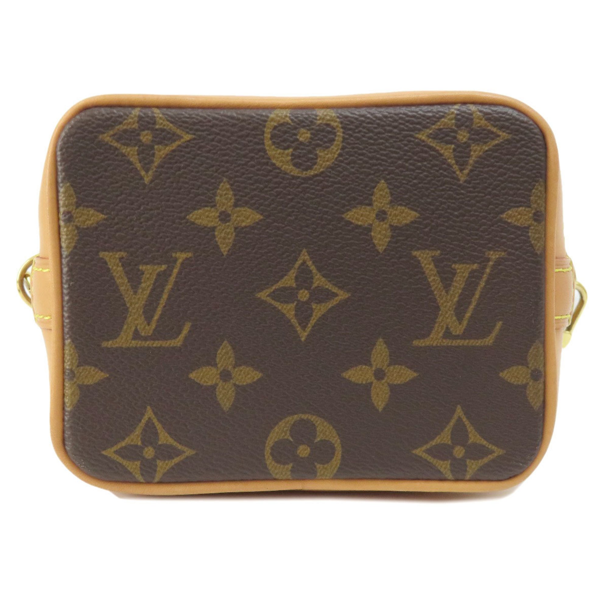 Louis Vuitton M81266 Nano Noe Handbag Monogram Canvas Women's LOUIS VUITTON