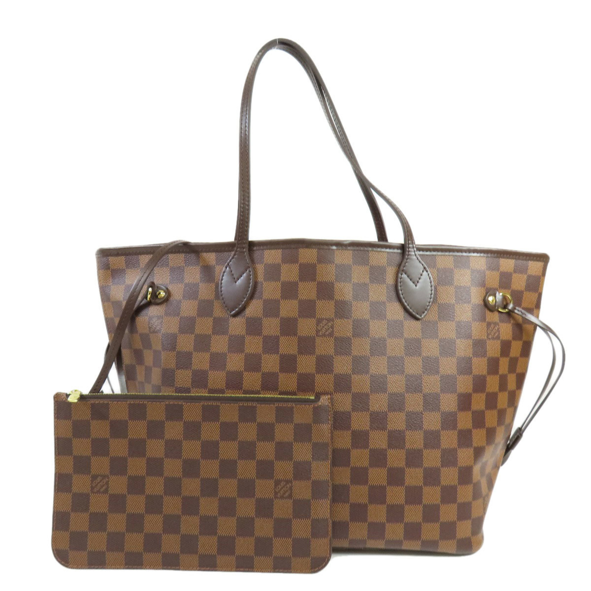 Louis Vuitton N41358 Neverfull MM Tote Bag Damier Canvas Women's LOUIS VUITTON