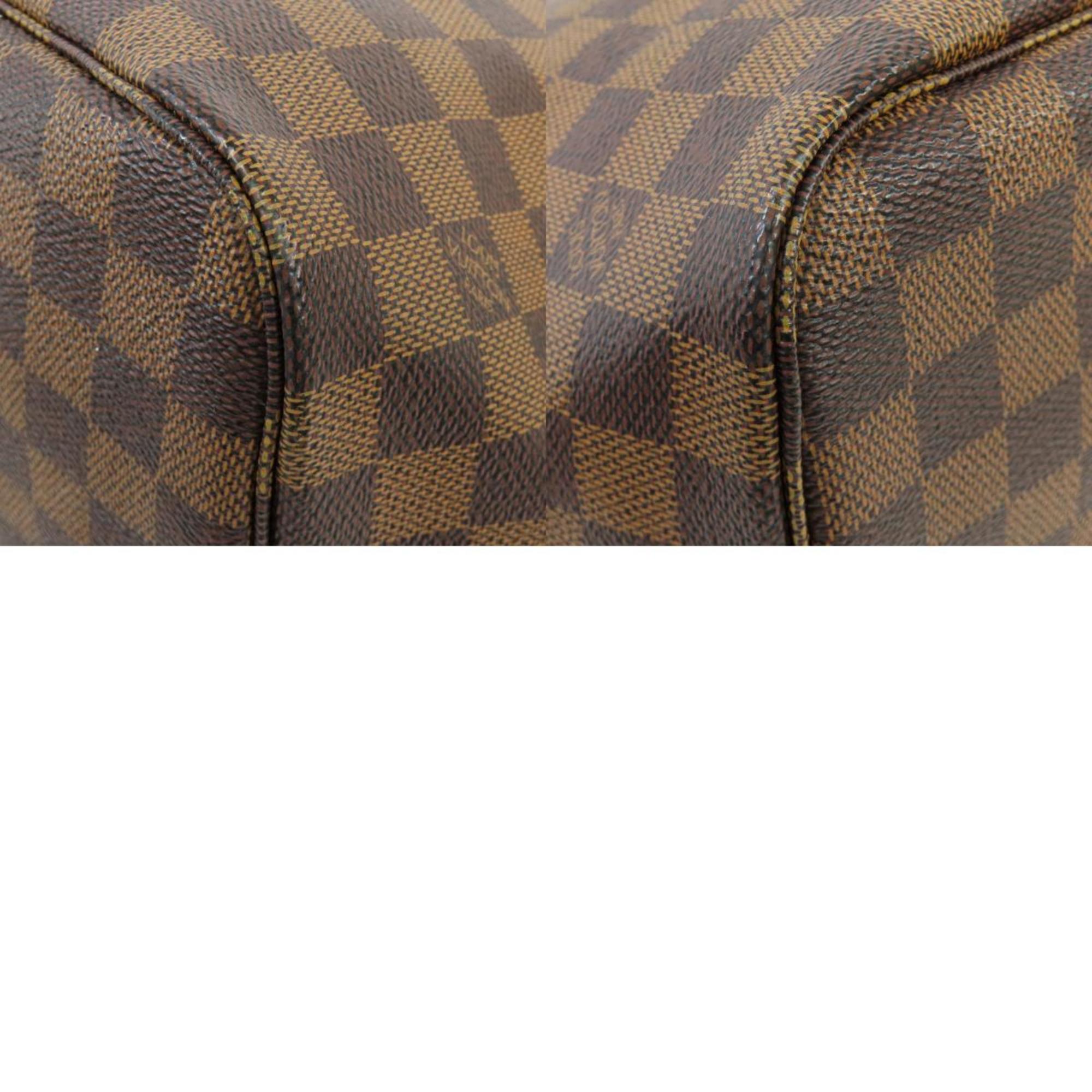 Louis Vuitton N41358 Neverfull MM Tote Bag Damier Canvas Women's LOUIS VUITTON