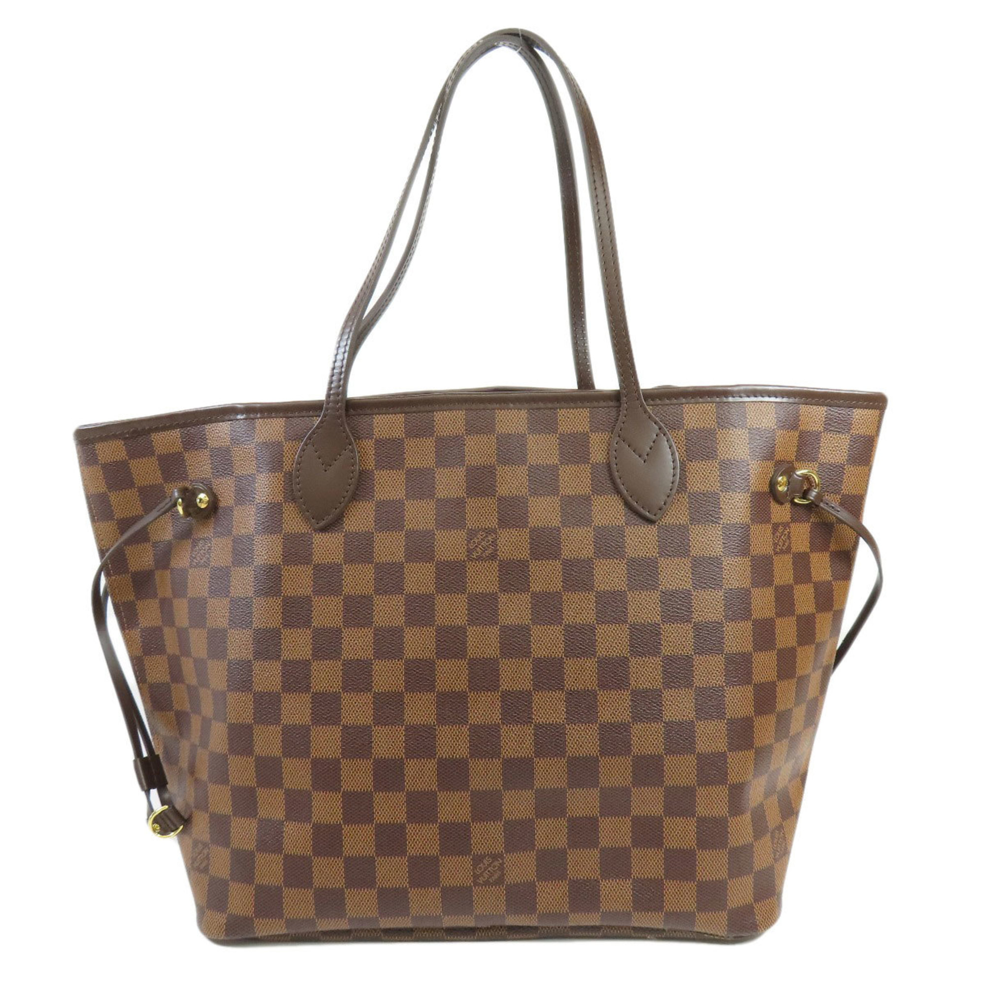 Louis Vuitton N41358 Neverfull MM Tote Bag Damier Canvas Women's LOUIS VUITTON