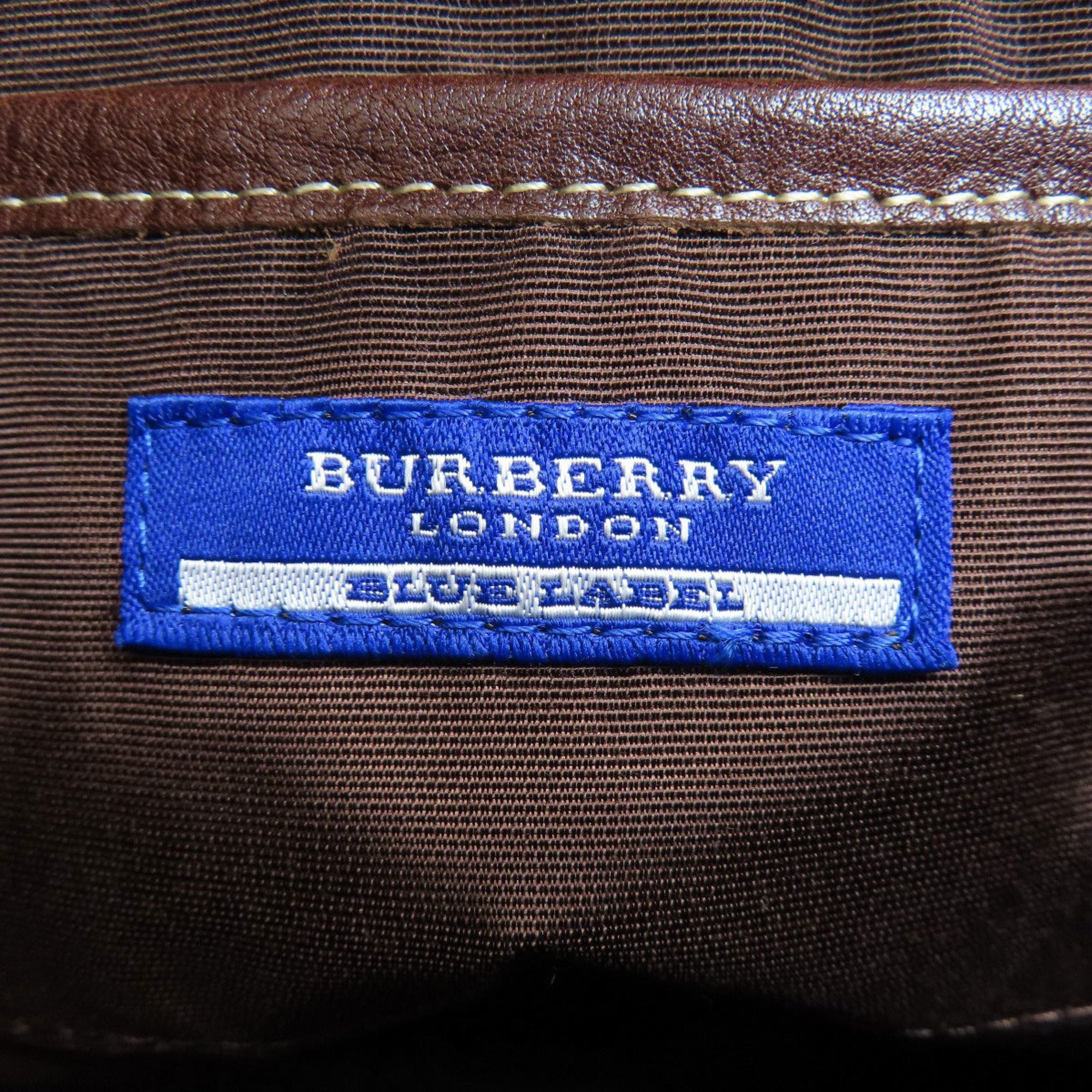 Burberry Blue Label Handbag Canvas Women's BURBERRY