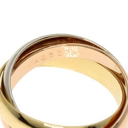 Cartier Trinity #49 Ring, K18 Yellow Gold, K18WG, K18PG, Women's, CARTIER