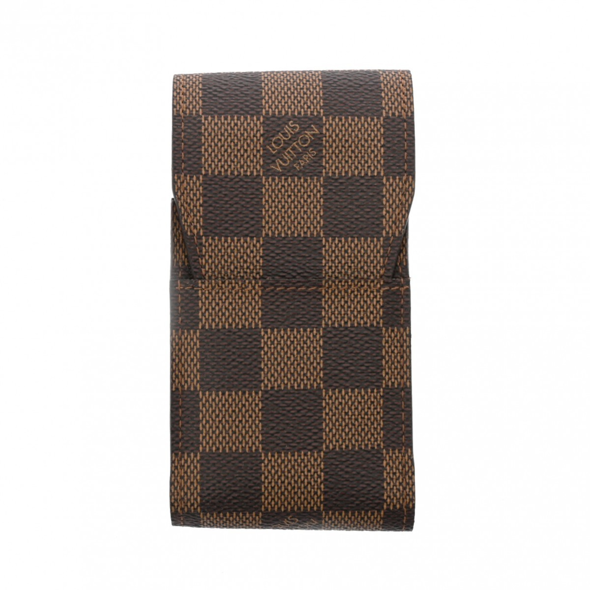 LOUIS VUITTON Louis Vuitton Monogram Cigarette Case Brown M63024 Women's Canvas Accessories