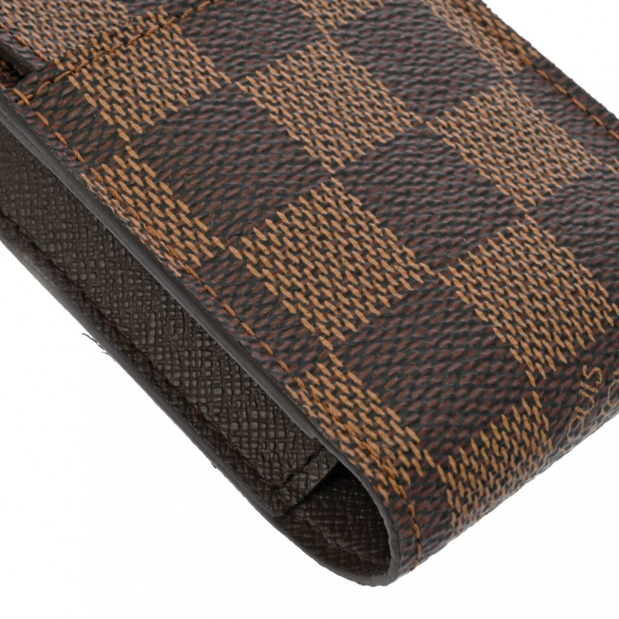 LOUIS VUITTON Louis Vuitton Monogram Cigarette Case Brown M63024 Women's Canvas Accessories