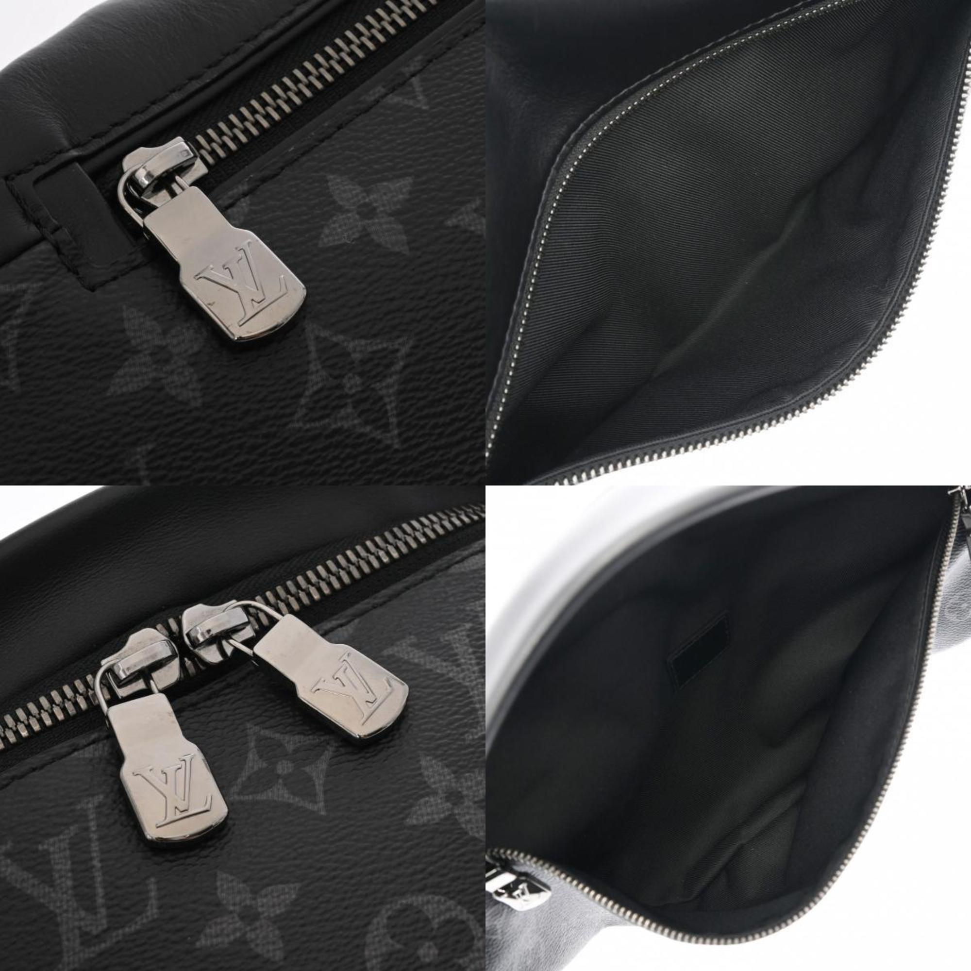 LOUIS VUITTON Louis Vuitton Monogram Eclipse Discovery Bum Bag Black M44336 Men's Canvas Body