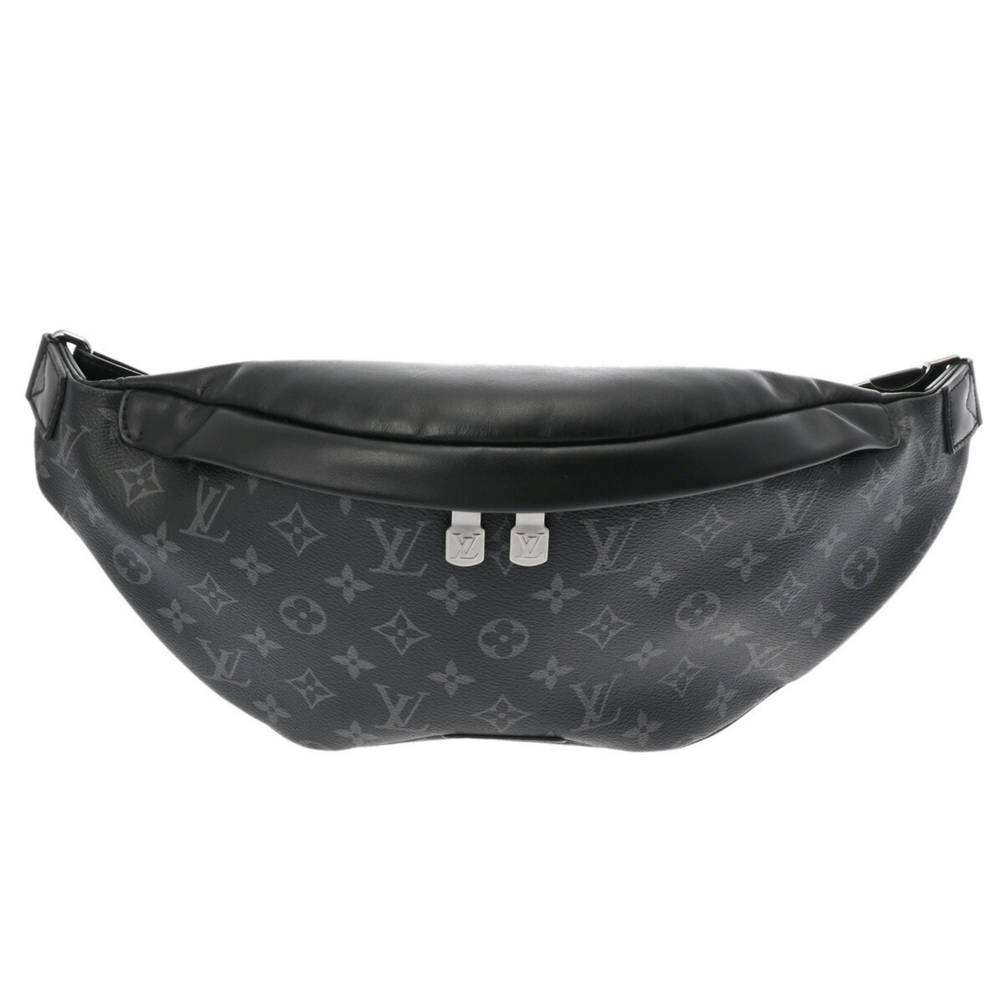 LOUIS VUITTON Louis Vuitton Monogram Eclipse Discovery Bum Bag Black M44336 Men's Canvas Body