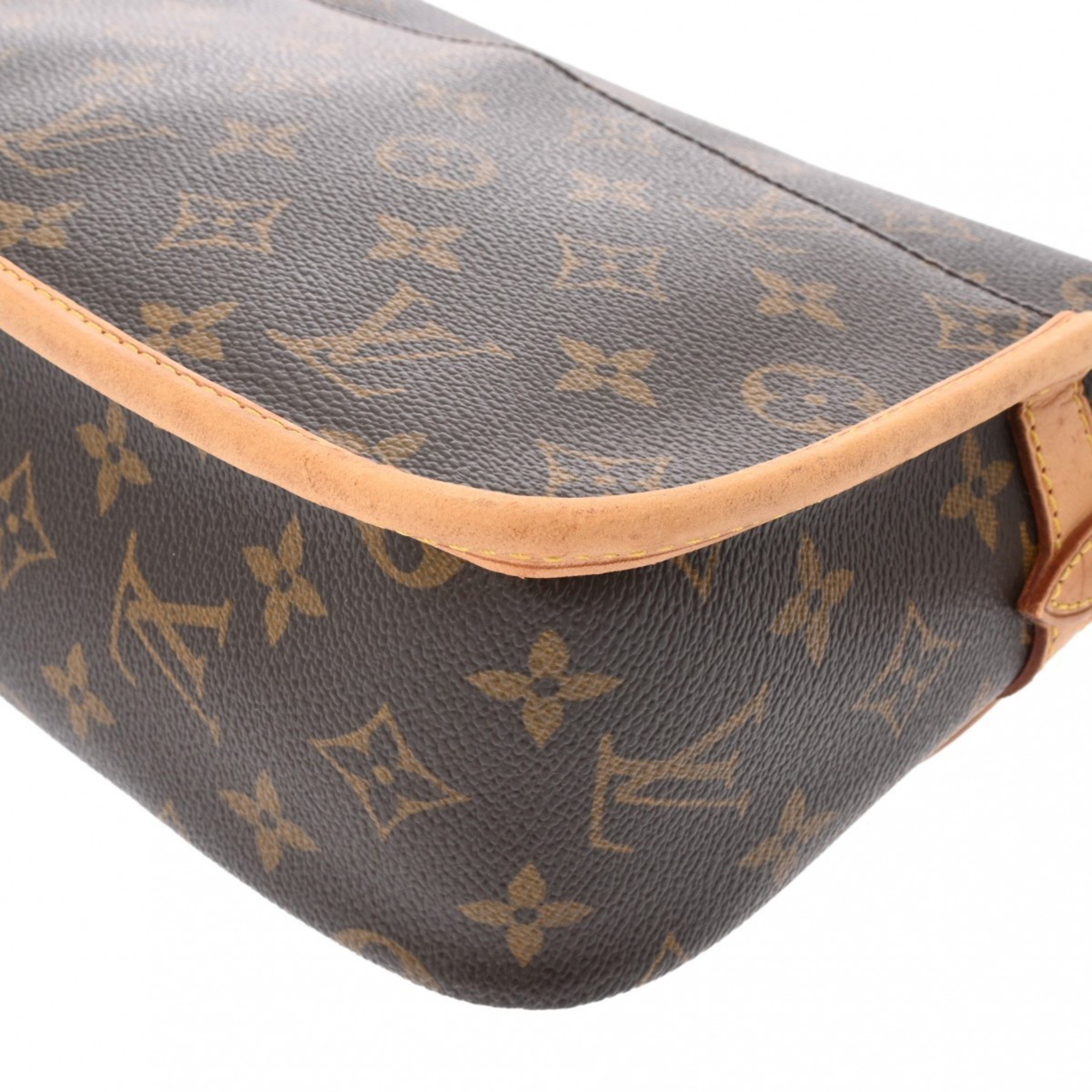 LOUIS VUITTON Louis Vuitton Monogram Sologne Brown M42250 Women's Canvas Shoulder Bag