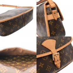 LOUIS VUITTON Louis Vuitton Monogram Sologne Brown M42250 Women's Canvas Shoulder Bag