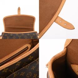 LOUIS VUITTON Louis Vuitton Monogram Sologne Brown M42250 Women's Canvas Shoulder Bag