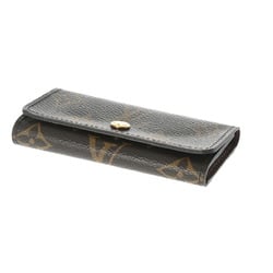 LOUIS VUITTON Louis Vuitton Monogram Multicle 4 Brown M62631 Unisex Canvas Key Case