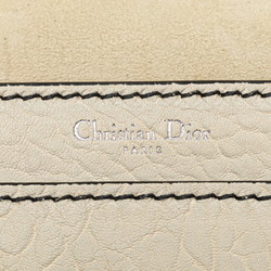 Christian Dior Dior J'ADIOR Chain Bag White Ivory Leather Women's