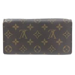 LOUIS VUITTON Louis Vuitton Portefeuille Sarah Bi-fold Long Wallet Monogram Brown M61734 SP4067