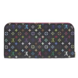 LOUIS VUITTON Louis Vuitton Portefeuille Ansolite Bi-fold Long Wallet Multicolor Noir Grenard M93754 C019