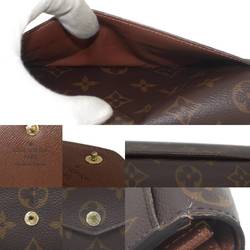 LOUIS VUITTON Louis Vuitton Portefeuille Sarah Bi-fold Long Wallet Monogram Brown M60531 RFID