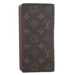 LOUIS VUITTON Louis Vuitton Portefeuille Brazza Bi-fold Long Wallet Monogram Brown M66540 TA5115