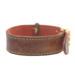 LOUIS VUITTON Louis Vuitton Good Luck Bracelet Monogram Brown M64448 SN0012