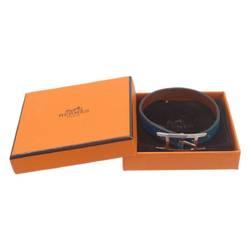 HERMES Hermes Api Bracelet Blue x Silver