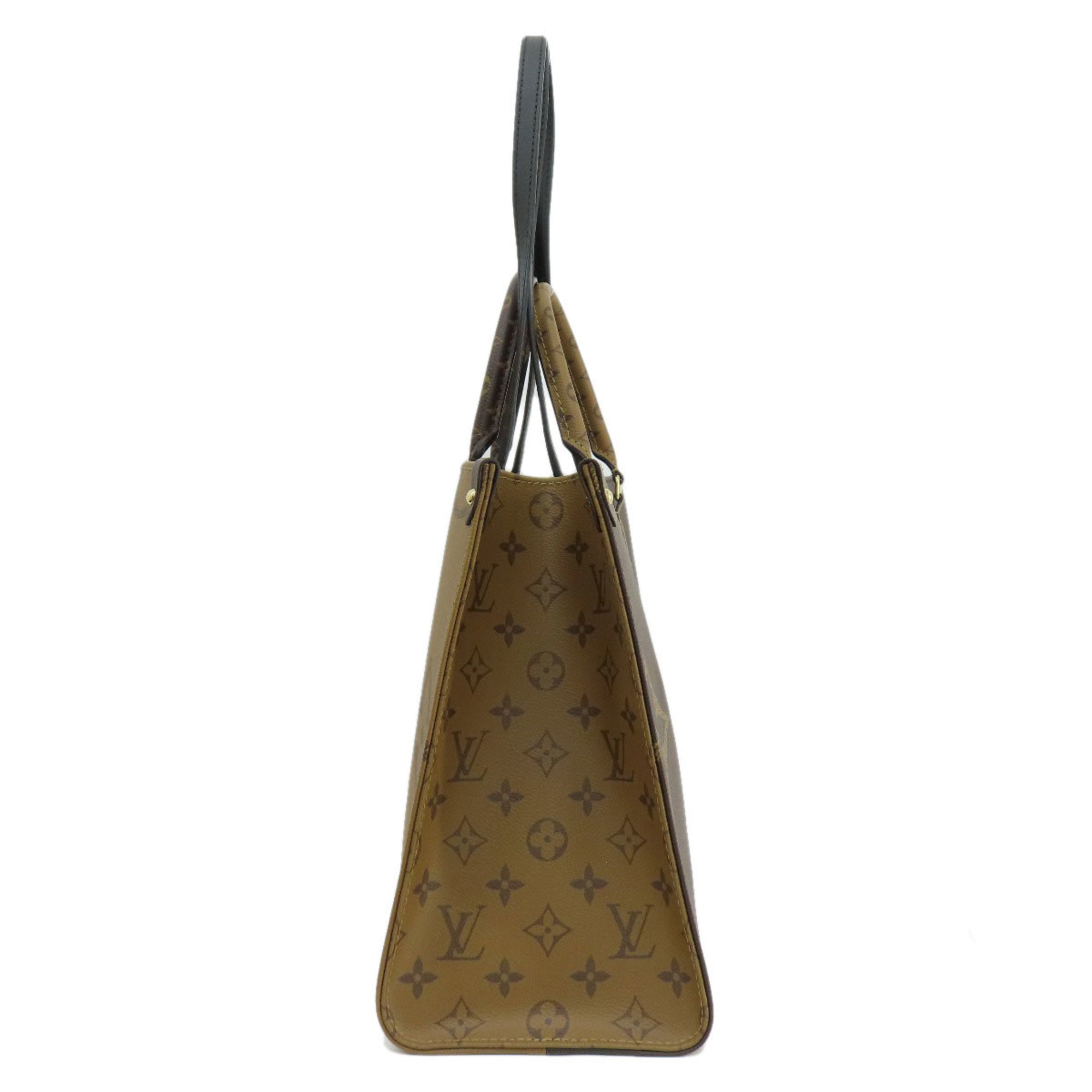 Louis Vuitton M45321 On the Go MM Tote Bag Monogram Reverse Women's LOUIS VUITTON