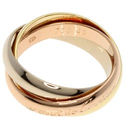 Cartier Trinity #49 Ring, K18 Yellow Gold, K18WG, K18PG, Women's, CARTIER