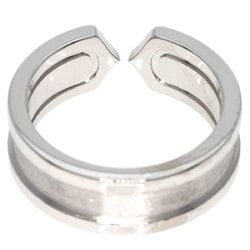 Cartier C2 Ring #49 K18 White Gold Women's CARTIER