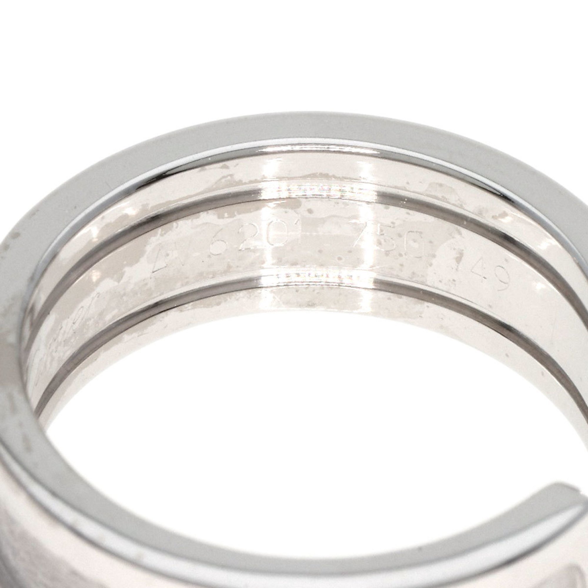 Cartier C2 Ring #49 K18 White Gold Women's CARTIER