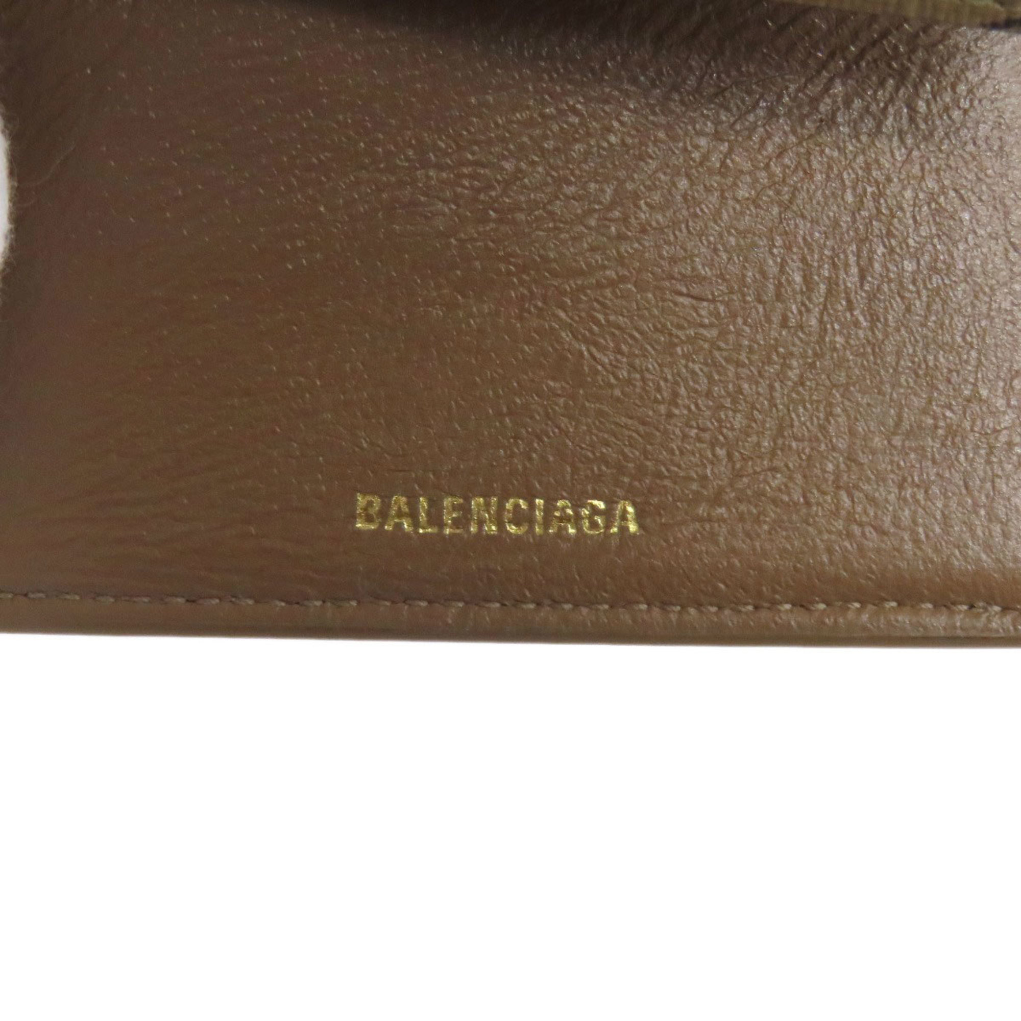 Balenciaga 594312 Tri-fold wallet, bi-fold leather, women's BALENCIAGA