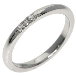 Tiffany & Co. Forever Wedding Band 3P Diamond Ring, Platinum PT950, Women's, TIFFANY