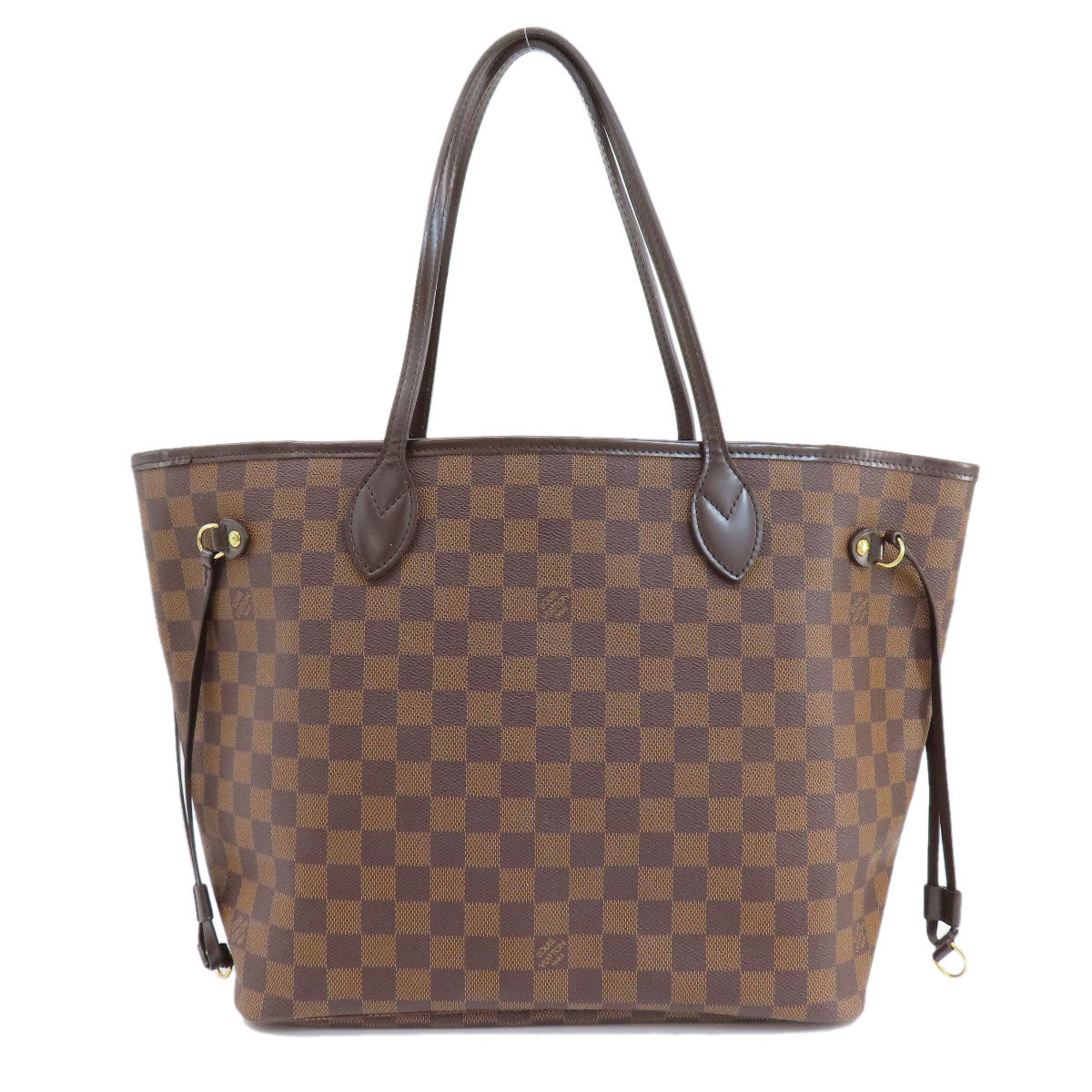 Louis Vuitton N51105 Neverfull MM Old Tote Bag Damier Canvas Women's LOUIS VUITTON