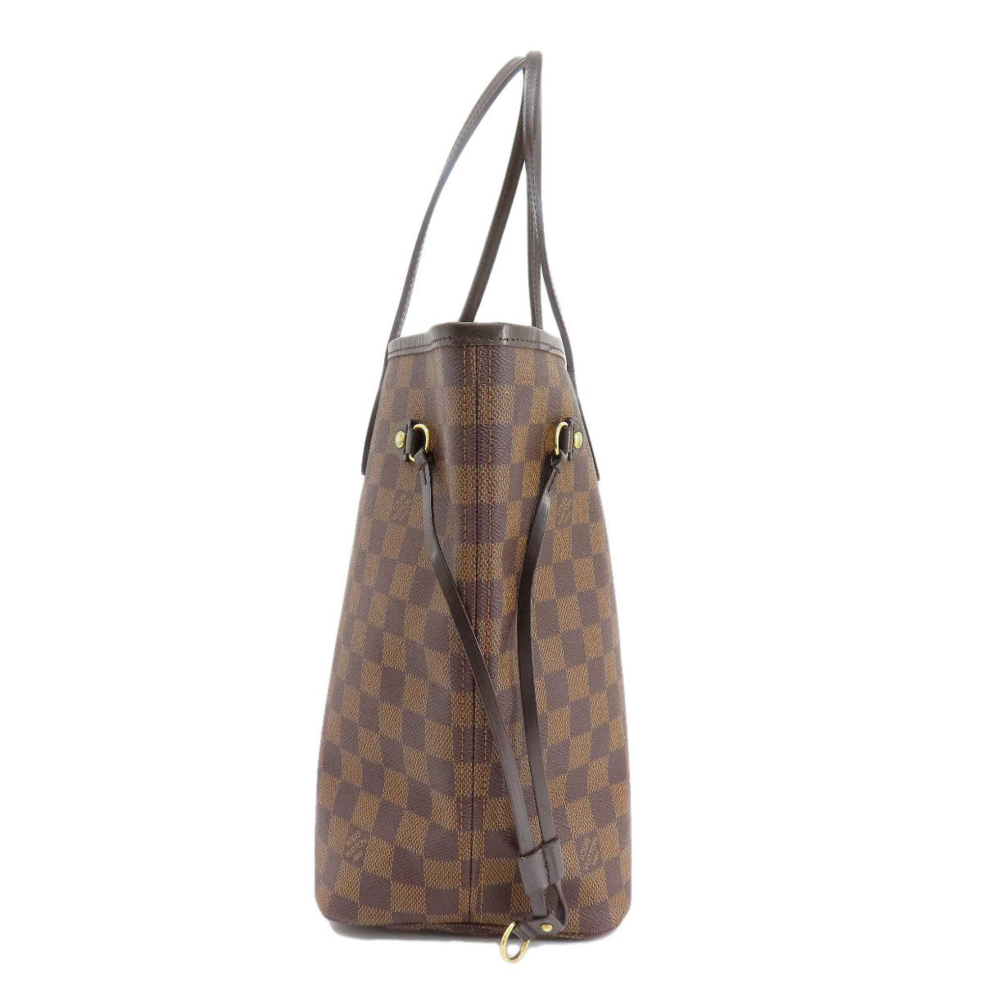 Louis Vuitton N51105 Neverfull MM Old Tote Bag Damier Canvas Women's LOUIS VUITTON