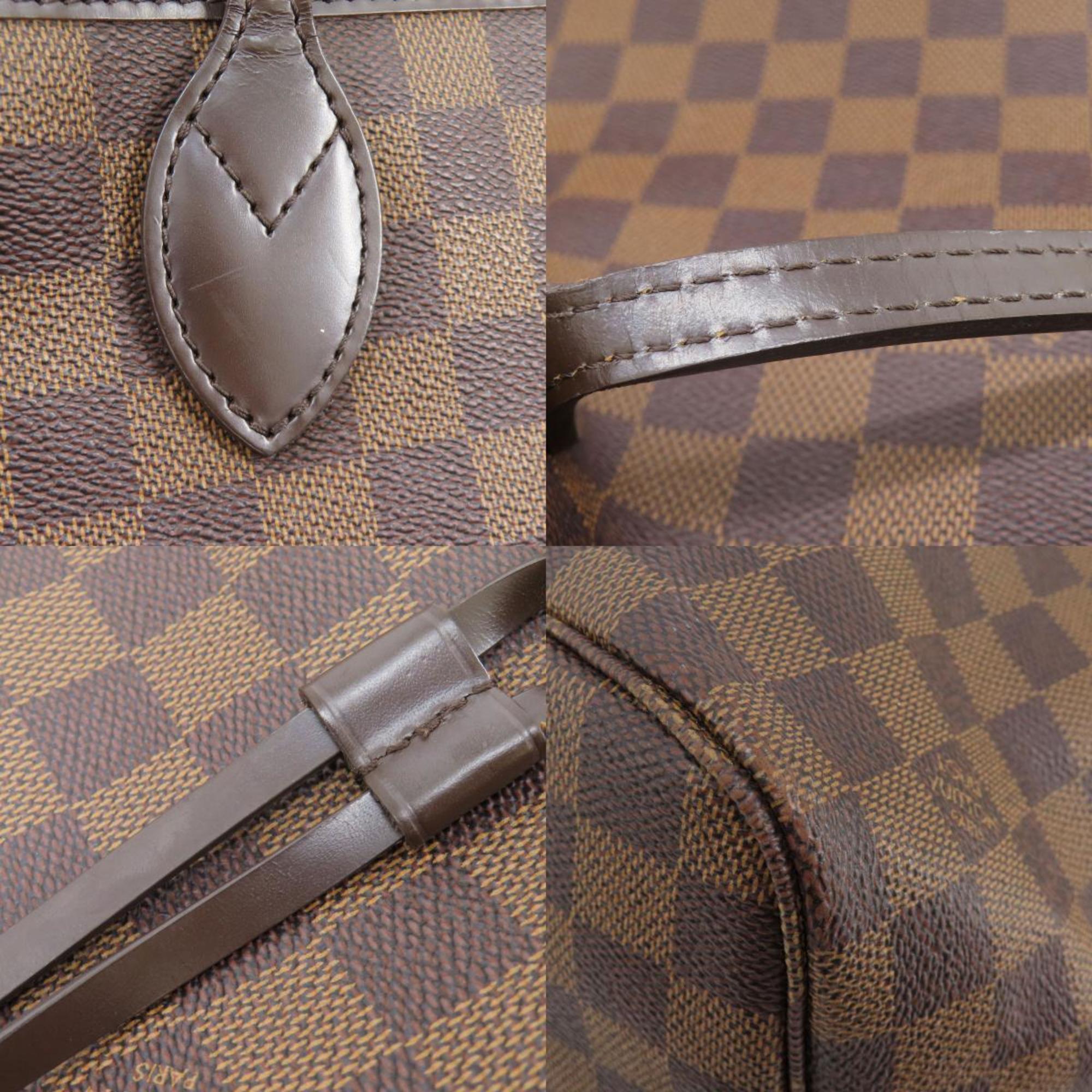 Louis Vuitton N51105 Neverfull MM Old Tote Bag Damier Canvas Women's LOUIS VUITTON