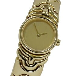 BVLGARI Women's Watch Parentesi Quartz 750YG Solid Gold BJ01 Bangle Polished