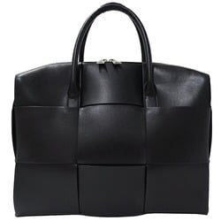 Bottega Veneta Bags for Women and Men, Tote Bag, Maxi Intrecciato Arco Leather, Black, 746358