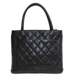 CHANEL Reproduction Tote Bag Caviar Skin Women's