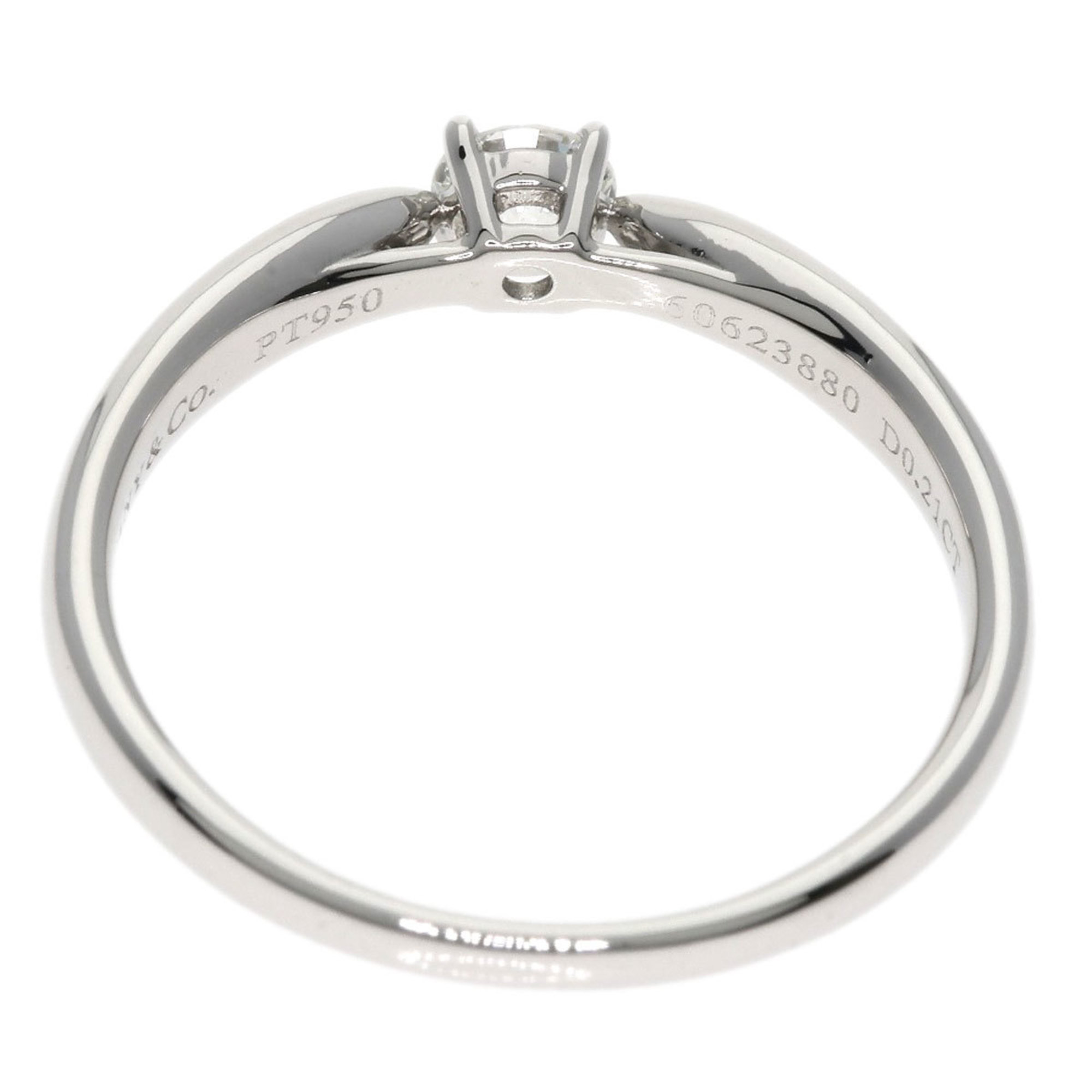 Tiffany & Co. Harmony Diamond Ring, Platinum PT950, Women's, TIFFANY