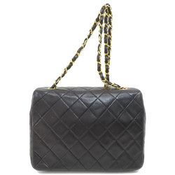 Chanel Chain Shoulder Matelasse Bag Lambskin Women's CHANEL