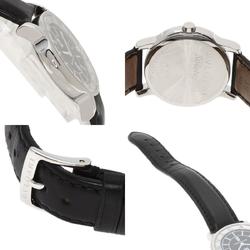 BVLGARI ST35 Solotempo Watch Stainless Steel Leather Men's