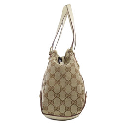 GUCCI 130736 GG Tote Bag Canvas Women's