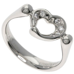 Tiffany Heart Diamond Ring, Platinum PT950, Women's, TIFFANY&Co.