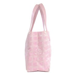 Chanel New Travel Line PM Tote Bag Nylon Jacquard Women's CHANEL