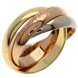 Cartier Trinity #48 Ring, K18 Yellow Gold, K18WG, K18PG, Women's, CARTIER