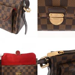 LOUIS VUITTON Damier Ravello GM Brown N60006 Women's Canvas Shoulder Bag