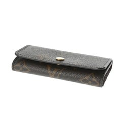 LOUIS VUITTON Louis Vuitton Monogram 4-ring key case Brown M69517 Women's canvas