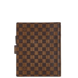 Louis Vuitton Damier Agenda GM Planner Cover Book Notebook R20107 Brown PVC Leather Women's LOUIS VUITTON