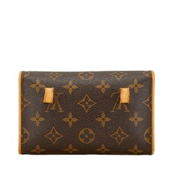 Louis Vuitton Monogram Pochette Florentine Shoulder Bag M51855 Brown PVC Leather Women's LOUIS VUITTON