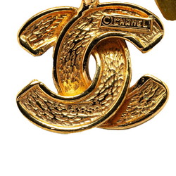 Chanel Coco Mark Matelasse Necklace Gold Plated Women's CHANEL